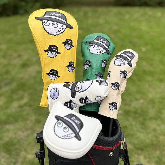 Malbon Golf Club Covers - Fisherman Style - 1 Wood, 3 ,5 Fairway Wood