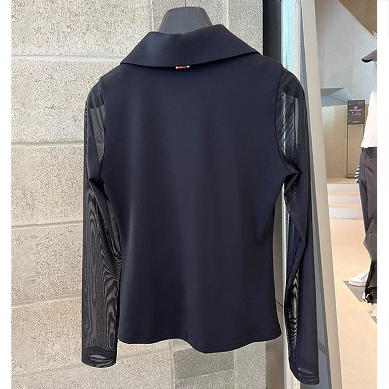 Women's Golf Top with Sleeves