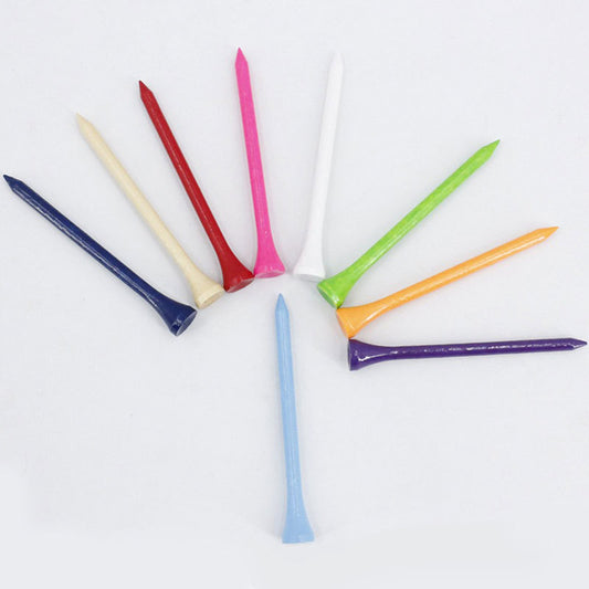 Eco-Friendly Wooden Golf Tees(50 Count)