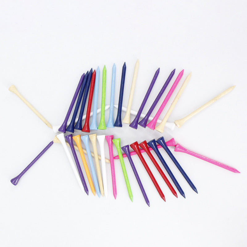 Eco-Friendly Wooden Golf Tees(50 Count)