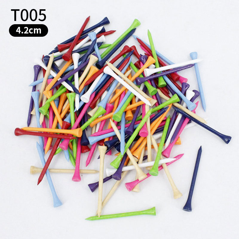Eco-Friendly Wooden Golf Tees(50 Count)