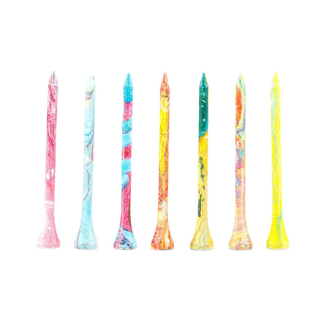 New Colorful Golf Tees 3 1/4 Inch, 2 3/4 Inch (50 Count)