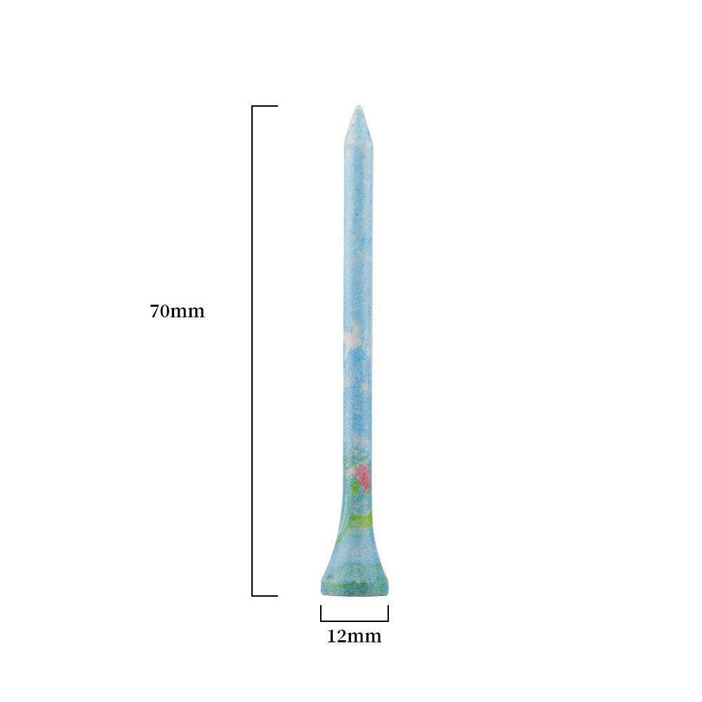 New Colorful Golf Tees 3 1/4 Inch, 2 3/4 Inch (50 Count)