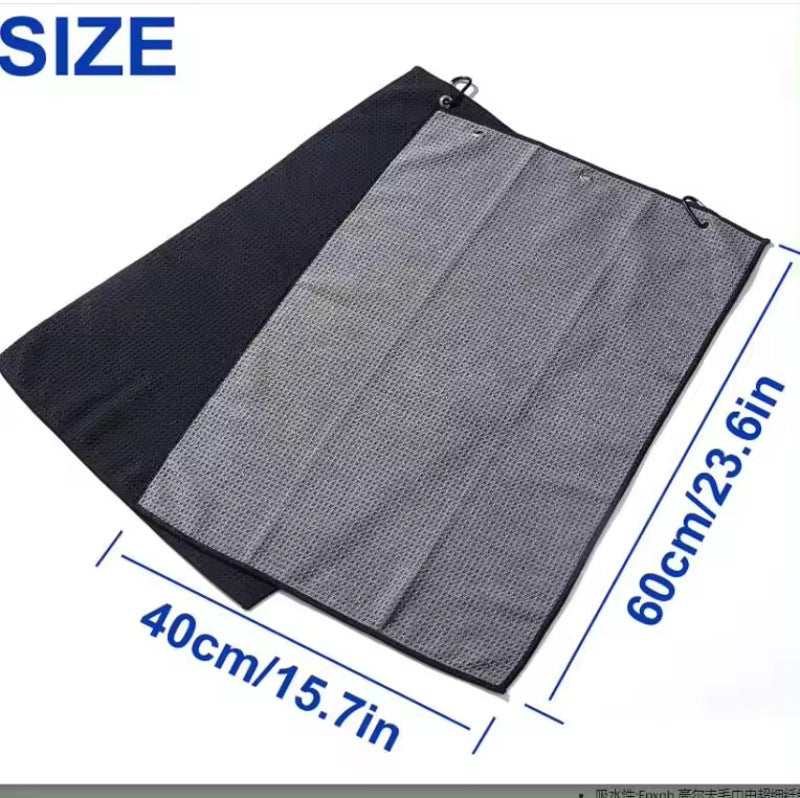Ultra-Fine Microfiber Waffle Towel - Golf Towel