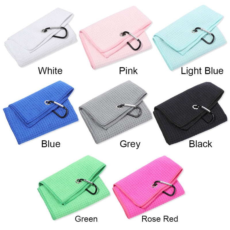 Ultra-Fine Microfiber Waffle Towel - Golf Towel