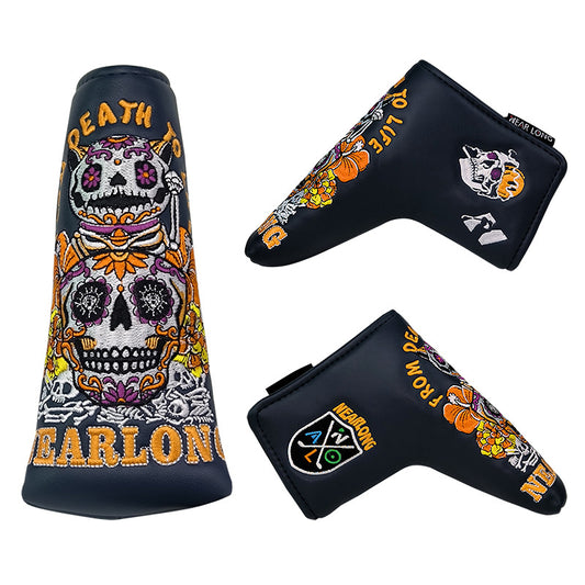 Death to Life Series - Magnetic Straight Stripe Golf Club Covers - Putter Head Covers